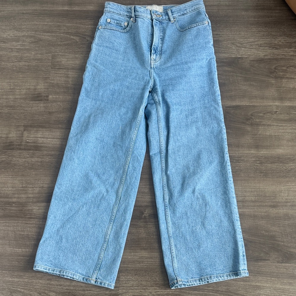 Everlane Way High Sailor Wide-Leg Jeans